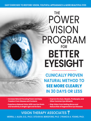 cover image of The Power Vision Program for Better Eyesight